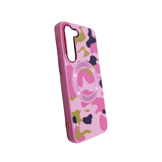 Designer Magnetic Case for Samsung Galaxy S23 Plus Pink